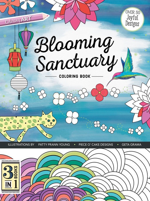Title details for Blooming Sanctuary Coloring Book by Geta Grama - Available